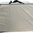 Outdoor Square Cushion/Cover Storage Bag, Protective Zippered Storage Bags with Handles, 32''L x 32''W x 24''H Beige