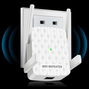 WiFi Extender, WiFi Extenders Signal Booster for Home, WiFi Signal Amplifier Range Up to 9200sq.ft & 35 Devices, WiFi Repeater with Ethernet Port, Easy Setup, Alexa Compatible