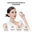 WOSADO Magnetic Eyelashes with Applicator Kit, [V26 Savannah Breez] Reusable Magnetic Lashes without Eyeliner, Glue-free False Lashes, Waterproof, Lightweight, Suit for Natural Makeup
