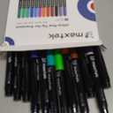 maxtek Dry Erase Markers, 0.7mm Ultra Fine Tip, Low Odor, 12 Count