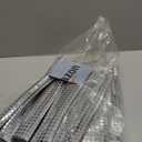 4 Packs Glitter Disco Party Table Runner 12 x 108 Inches Mirror Silver Foil Decor for 70s 80s Disco Party Decorations Birthday Home Table Decorations