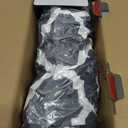 Homemate Heated Blanket Electric Throw - 50x60 Heating Blanket with 10 Fast Heat Levels 8 Hours Auto Off Soft Cozy Flannel Over-Heated Protection ETL Certification Keep Warming in Home (Grey Geometry)