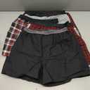 Hanes boys Underwear Boxers, 8-pack, Cotton-blend Woven Boxers for Boys, Moisture-wicking, Breathable (L)