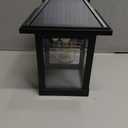 Solar Lanterns Wall Lights Outdoor, Solar Motion Lights IP65 Waterproof Dusk to Dawn Lighting with 3 Modes, LED Lamp Wall Sconces Fixtures for Front Porch, Patio, Garage, Barn, Villa