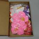 6 Pack Hawaiian Flower Hair Clips for Women 4.7 x 2.7 Inch Plumeria Hibiscus Hair Side Comb Accessories Artificial Flower Hair Pins for Vacation Beach Party Summer Boho Wedding