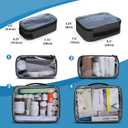 BAFASO Large Pill Bottle Organizer with 4 Inner Removable Pouches, Medicine Bag Come with Shoulder Strap (BAG ONLY), Black