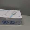 Steam Cleaner, 6 in1 Rotated Steam Mop Cleaner with 2 Modes, 2 Microfiber Pads, 400ML Removable Tank, 23FT Power Cable, Detachable Steam Mops for Floor, Laminate Floor, Tiles Cleaning (Peacock Blue)