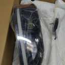 Headlights for Peterbilt 387 325 330 335 337 340 348 382 384 386 Truck High and Low Beam Bulb Left Driver and Right Passenger Side Pair LED Headlamp(Black)