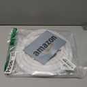 10ft *2pcs - 1/2 inch Cord Protector Wire Loom Tubing Cable Sleeve Split Sleeving for USB Cable Power Cord Audio Video Cable  Protect Cat from Chewing Cords - White(White, 10ft-1/2inch)