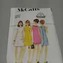McCall's M8571A Vintage 1960's Misses' Wrap-A-Rounder Dress Sewing Pattern Packet, Design Code M8571, Sizes S-M-L-XL-XXL