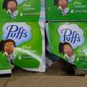 Puffs Plus Lotion Facial Tissues, 10 Cubes, 56 Tissues Per Box