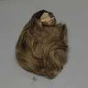 Ombre Blonde Lace Front Wig Human Hair,Highlights Ash Brown to Golden Blonde Straight Remy Human Hair Wigs Pre Plucked Hairline 13x4 Lace Frotal Wigs for White Women 24" 150% Density (#Highlights 8/18/60)