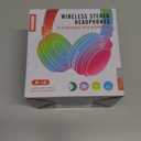 MIDOLA Kids Headphones Wireless Bluetooth 5.4 68H Play Time Volume Limit 85/94dB Over-Ear Foldable Headset,Type-C Fast Charging,with Wired Aux Mic for Toddler Boy Girl Pad Tablet Purple