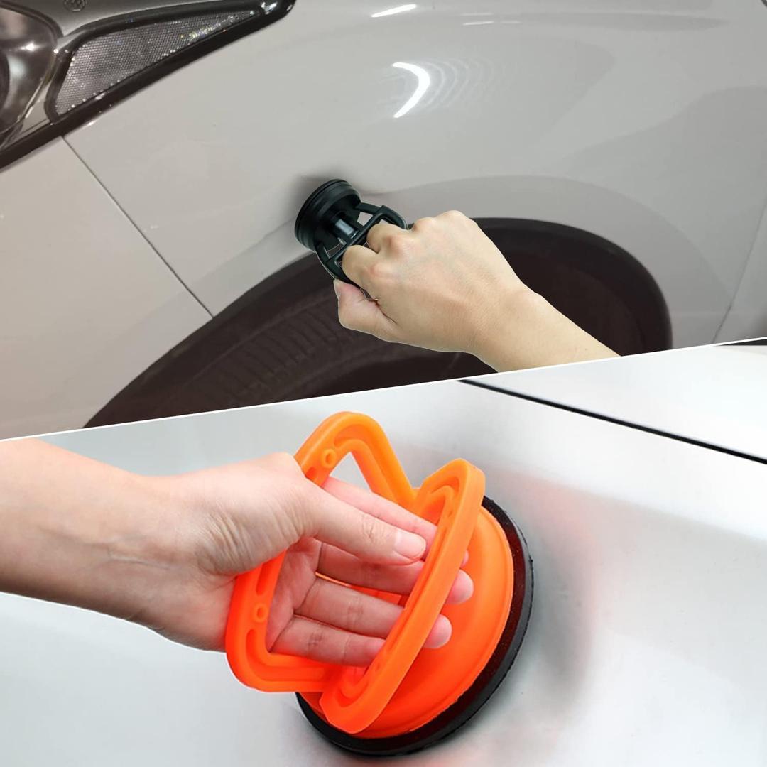 Car Dent Puller,Dent Removal Kit, Car Dent Puller Kit Handle Lifter,Powerful Car Dent Remover,Suction Cup Dent Puller and Paintless Dent Repair Kit for Car Body Dent
