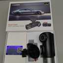 4K+2K+2K 3 Channel Dash Cam Front and Rear, 128GB Card Included, Dash Camera for Cars 5.8G/2.4G Dual Wifi, Built-in GPS, Night Vision, WDR, 170Wide Angle, G-Sensor Emergency Lock, 24H Parking Monitor (F9)