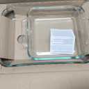 Anchor Hocking Oven Basics Cake Dish & 3 Quart Baking Dish Value Pack Tempered Glass for Even Baking, Oven Safe, Microwave Safe, Made in USA