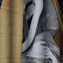 Ergonomic Mesh Office Chair - 3D Adjustable Lumbar Support & 3D Armrests, V-Shaped Back, Adjustable Desk Chair for Office & Home, White