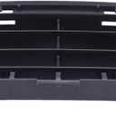 ApplianPar Front Bumper Lower Grille and Left Right Side Fog Light Covers Kit for Toyota Camry 2007-2009