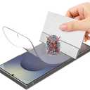 2 x 2pcs Anti-Fingerprint Matte Hydrogel film for Samsung Galaxy S25 5G 6.2" Anti-Glare Transparent Soft TPU Screen Protector Explosion-Proof Fingerprint Unlock, Self-Healing, Ultra-Thin