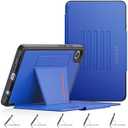 SEYMAC stock Case for Samsung Galaxy Tab A9 8.7'', Case with Magnetic Multi-Angles Stand, Card Slot for Galaxy Tab A9 8.7'' SM-X110/ X115/ X117, (Blue)