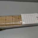 Cordless Bamboo Roman Shades Light Filtering, Natural, 26" W x 64" H
