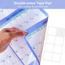 2 x 24" x 36" 2026 Wall Calendar, Folded Wet & Dry Erase Wall Calendar 12 Month, Yearly Laminated Wall Calendars, Reversible Annual Planner, Horizontal/Vertical, with Julian Dates