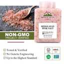 Himalayan Chef Pink Himalayan Salt Coarse Grain, 5 lbs Plastic Jar - Pure, Natural, Kosher, Mineral-Rich, Ideal for Grinder Refills, Cooking, Seasoning (EXP 02/01/31)