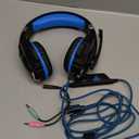 BENGOO G9000 Stereo Gaming Headset for PS4 PC Xbox One PS5 Controller, Noise Cancelling Over Ear Headphones with Mic, LED Light, 7.1 Surround Sound, Soft Memory Earmuffs for Nintendo Xbox Series X|S