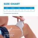 OrthoSleeve Stabilizing Compression Knee Brace KS8 with Patella Stabilizer Ring, Stability Splints and Adjustable Top for Knee Pain, Arthritic Knees, Post-Surgery and Swelling (X-Large)