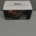 Digital Alarm Clocks for Bedrooms, Bluetooth Speaker, Alarm Clock with Wireless Charging, White/Brown Noise Sound Machine for Sleep with Night Light Wooden Vintage Decor Birthday Gifts for Men, Women