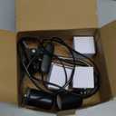 TFNN Reptile Heat Lamp, Double-Head Heat Lamp with Clamp, UVA UVB Reptile Light with Intelligent Cycle Timer for Turtle, Bearded Dragon, Lizard and More, 2 Bulbs 25W+50W