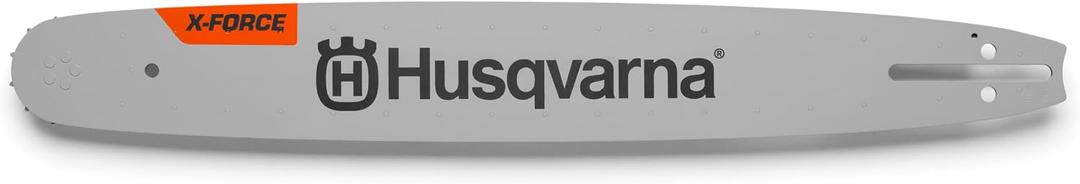 Husqvarna 596199780 X-Force 20 Inch Chainsaw Bar, .325" Pitch .050" Gauge, 80 Drive Links, Chainsaw Accessories