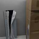 Sieral Aquarium Polycarbonate Canopy Set 19.37 x 9.37 x 0.12 Inch for 10/20 Gallon Without Center Brace Aquariums Cover Fish Tank Lid with a Hook Knife, Breathable Hole, Handle(Black)