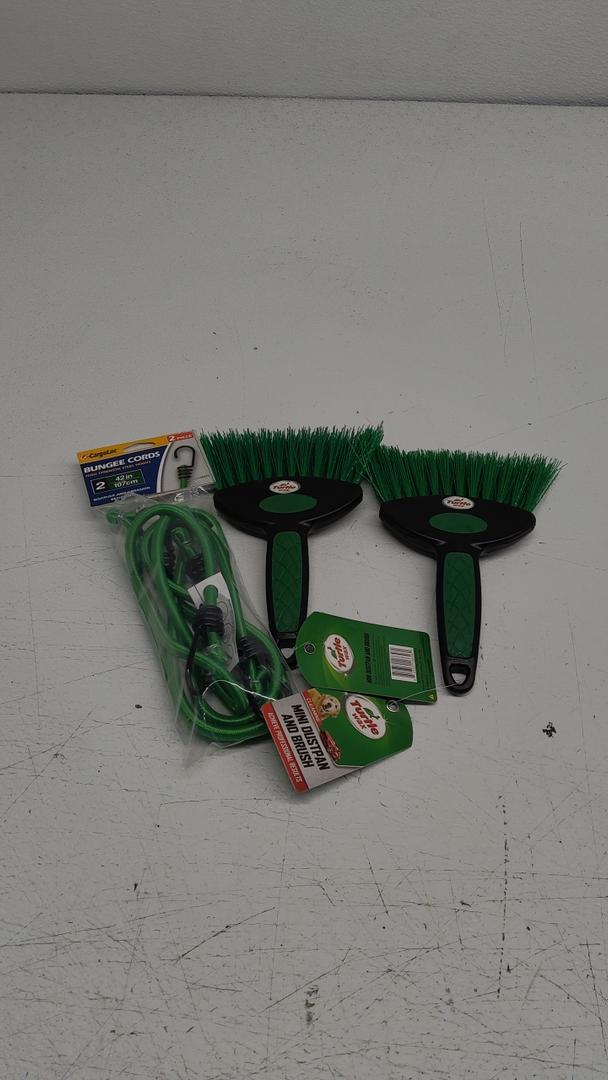 Bungee Cords 2 Sets and Cleaning Brush 2 Packs