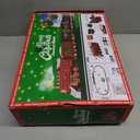 Christmas Train Set, Train Toys Around The Christmas Tree with Sound, Lights and Smoke, Christmas Toy Gift for Kids Aged 3 4 5 6 7 8 Years Old