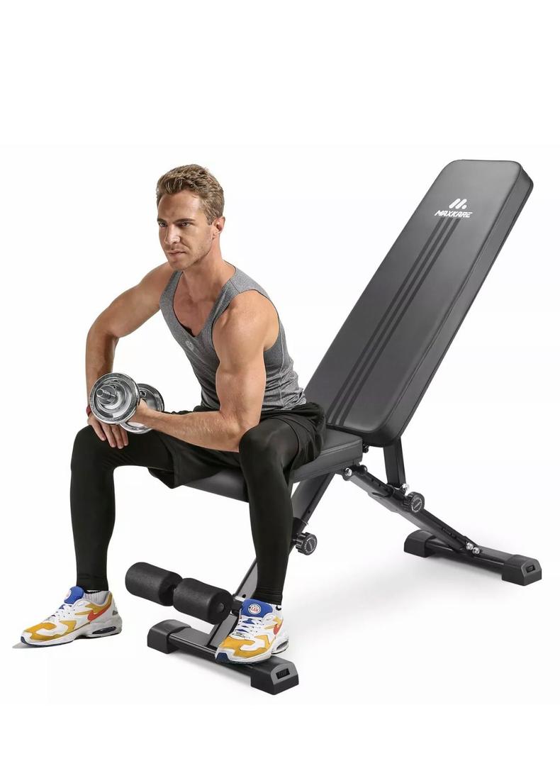 Maxkare Weight Bench Adjustable Workout Bench-Folding WB-JT880