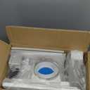 12" Ultra Quiet Bathroom Exhaust Fan with 6500K LED Light, 1.0 Sone 120 CFM, 10x10 Mount, 1500 LM Ceiling Ventilation Fan, Energy Efficient (6500K LED-W)