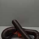 Camco RhinoFLEX 15-Ft RV Sewer Hose Kit - Features Clear Elbow Fitting w/Removable 4-in-1 Adapter - Connects to 3 Slip or 3/3.5/4 NPT Threaded Sewer Connection (39770)