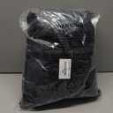 STARTWO Outdoor Furniture Cover Waterproof, 4 Piece Patio Furniture Set Cover 400D for Outside Couch, Lawn Chairs, Coffee Table, Windproof with Buckle Strap, Black, Item Shape: Rect-XL-4 Piece-Black