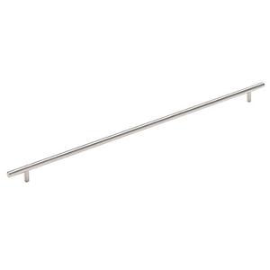 Amerock | Cabinet Pull | Stainless Steel | 21-7/16 inch (544 mm) Center to Center | Bar Pulls | 1 Pack | Drawer Pull | Drawer Handle | Cabinet Hardware