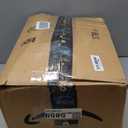 ShinHye 0 Degree Sleeping Bag for Adults - Cotton Flannel 4 Season Cold Weather Winter, XXL Big and Tall Camping Sleeping Bag with Compression Sack (Black-Right-New)