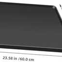 Wakauto Mini Fridge Silicone Drip Tray with Elevated Edge Reliable Mat for Mini Fridges Washing Machines Appliances Reusable Easy to Clean Silicone Drip Pan