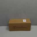 EverFoams Womens Fuzzy Open-toe Slippers Soft Comfy Memory Foam Indoor House Shoes, 9-10