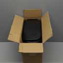 TIPGO Slim Bathroom Trash Can with Lid Soft Close, Step Pedal, 6 Liter / 1.6 Gallon Stainless Steel Trash Bin, Small Garbage Cans for Bedroom, Office, Kitchen (Matte Black)