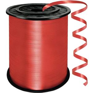 Red Curling Ribbon,500 Yards Ribbons for Crafts,1/5 Inch Ribbon,Balloon String, Party Decoration,Ribbons for Florist Flower Bows for Graduation Supplies