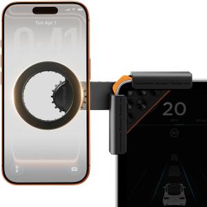 Lamicall for Tesla Phone Mount - [Strongest N55 Magnet] for Tesla Model 3 Y Juniper Accessories, Ultra Stable for Magsafe Car Mount, Magnetic Phone Holder for iPhone 17 16 15 14 13 Pro Max Mothers Day