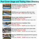 9x18Ft Rectangular Pool Cover with Side Storage for Oval and Rectangular Above Ground Pool, One-Piece Solar Oval Pool Cover, Preventing Waterlogging, UV and Weather Resistant WP:10000kPa+