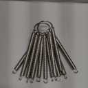 1Pair Tire Chain Tensioners, Snow Tire Chain Tighteners,Garden Tractor Tire Chain Tighteners for Riders, Snow blower (6 link chain)