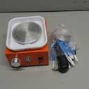 Mini Pottery Wheel Machine for Adults & Beginners, 2 Turntables (3.94" & 2.56") | 0-2000 RPM Adjustable Speed Pottery Machine Removable Splash Tray Ceramic Making Kit Includes 8 Sculpting Tools 