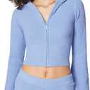 florence by mills womens Plush Collection Zip-up Sweater Hoodie (XX-Large, Endless Sky)